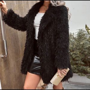 “Fur” coat